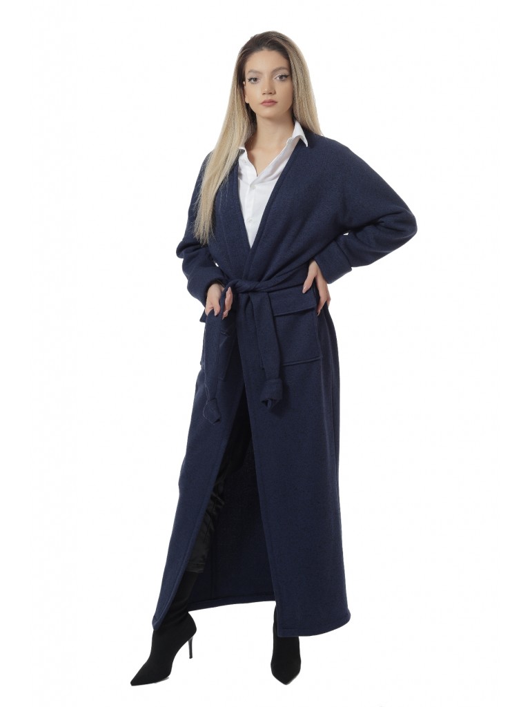 Cardigan Artic Fleece, Laura Olteanu, navy