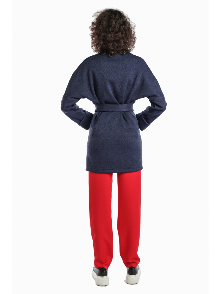 Halat medical dama, Artic Fleece, Laura Olteanu navy