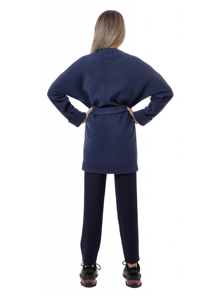  Halat medical dama Polar Fleece, Laura Olteanu, navy